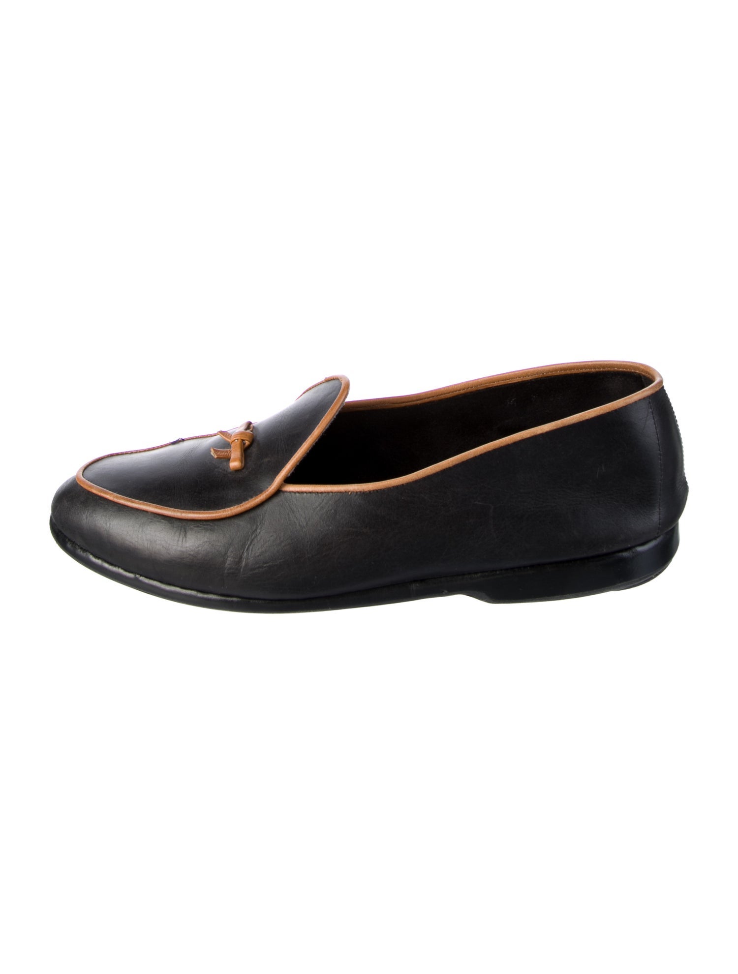 Belgian Shoes Leather Dress Loafers