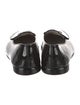 Belgian Shoes Patent Leather Bow Accents Loafers