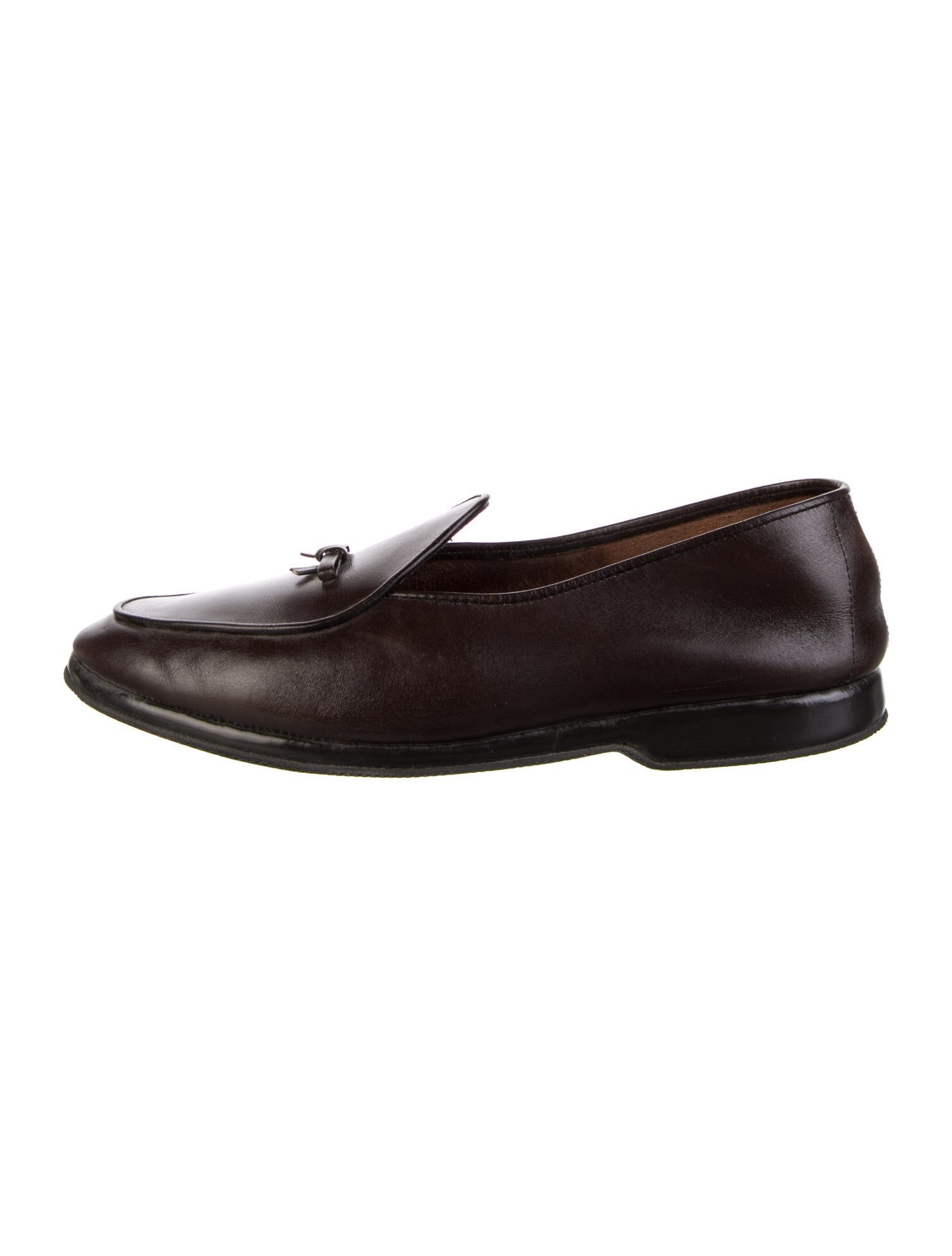 Belgian Shoes Leather Loafers