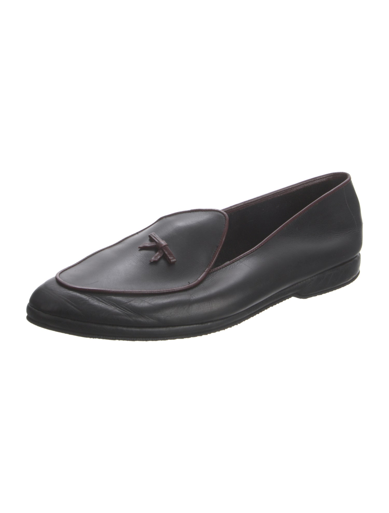 Belgian Shoes Leather Loafers
