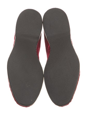 Belgian Shoes Velvet Bow Accents Loafers