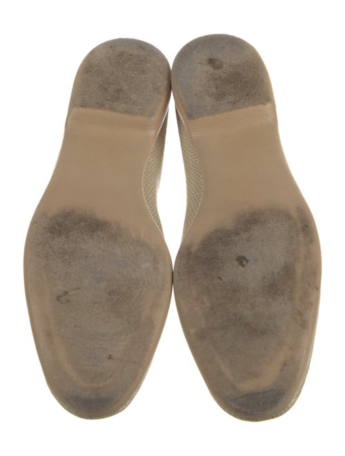 Belgian Shoes Embossed Leather Loafers