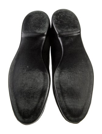 Belgian Shoes Suede Bow Accents Loafers