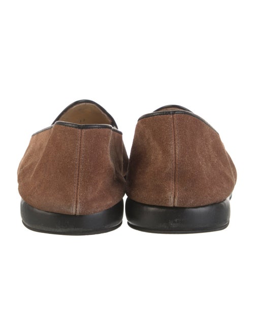 Belgian Shoes Suede Loafers