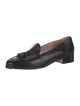 Belgian Shoes Leather Tassel Accents Pumps