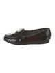 Belgian Shoes Patent Leather Bow Accents Loafers