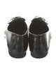 Belgian Shoes Patent Leather Bow Accents Loafers