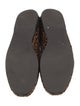 Belgian Shoes Ponyhair Animal Print Loafers