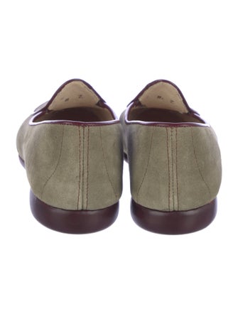 Belgian Shoes Suede Loafers