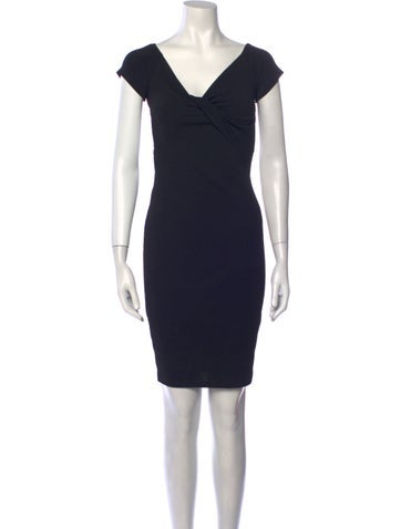 Gianni Bini Dresses V-Neck Knee-Length Dress XS