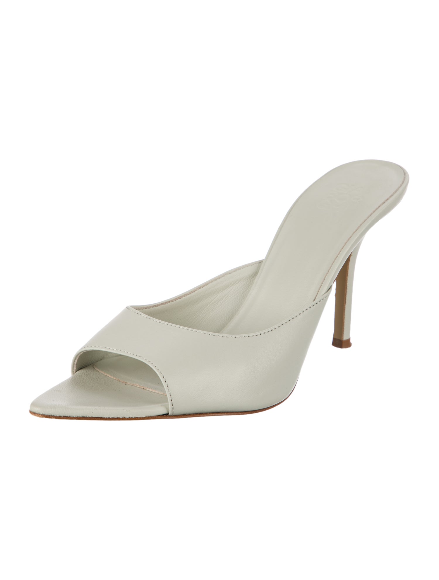 Gia Borghini Leather Slides