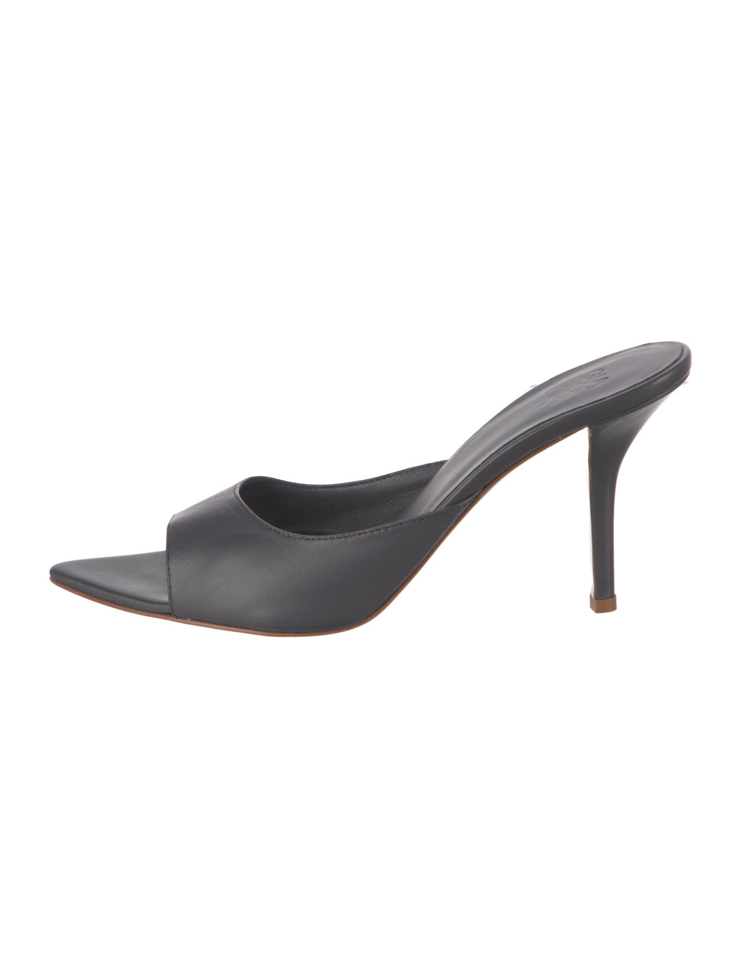 Gia Borghini Leather Slides