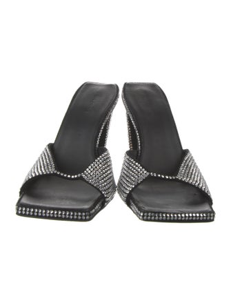 Gia Borghini Crystal Printed Slides