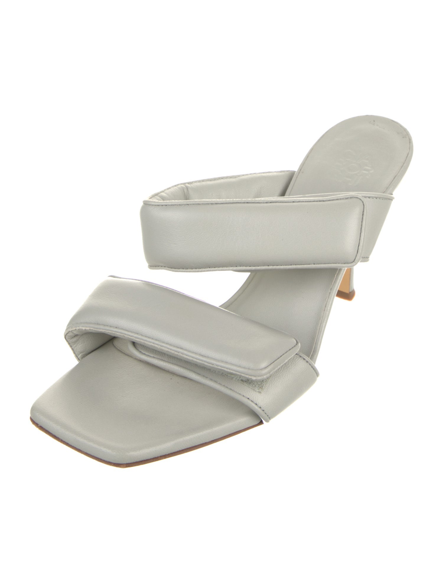Gia Borghini Leather Slides