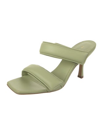 Gia Borghini Leather Slides