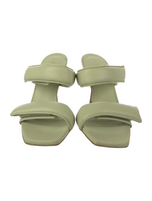 Gia Borghini Leather Slides