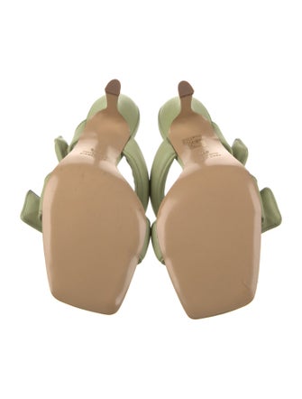 Gia Borghini Leather Slides