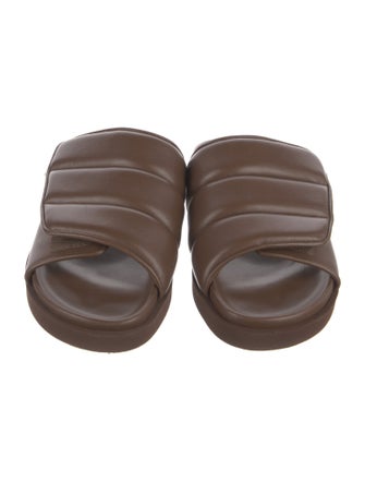 Gia Borghini Leather Slides