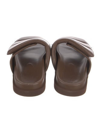 Gia Borghini Leather Slides