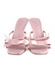 Gia Borghini Satin Slides