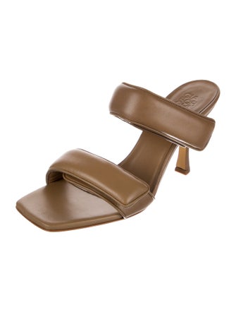 Gia Borghini Leather Slides