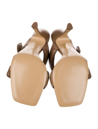 Gia Borghini Leather Slides