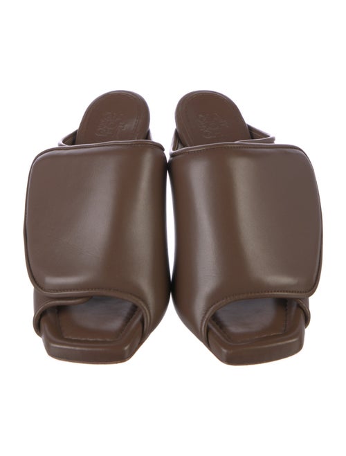 Gia Borghini Leather Slides