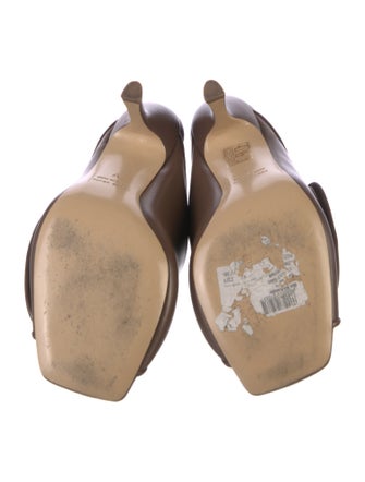 Gia Borghini Leather Slides