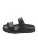 Gia Borghini Embossed Leather Slides