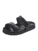 Gia Borghini Embossed Leather Slides