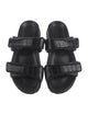 Gia Borghini Embossed Leather Slides