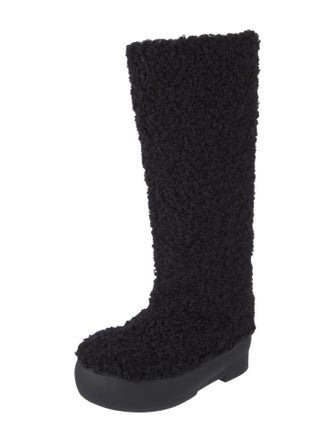 Gia Borghini Shearling Rain Boots
