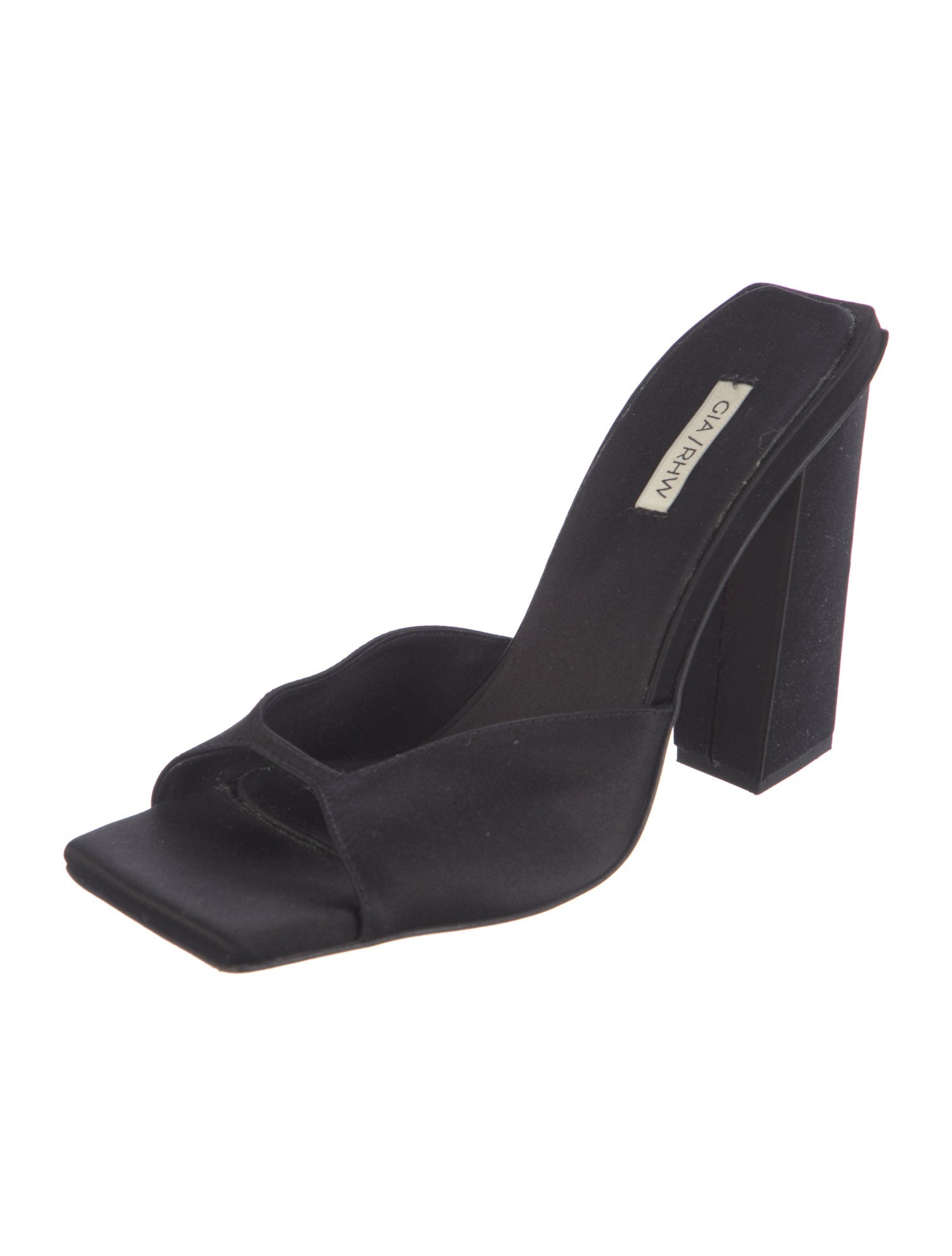 Gia Borghini Satin Slides