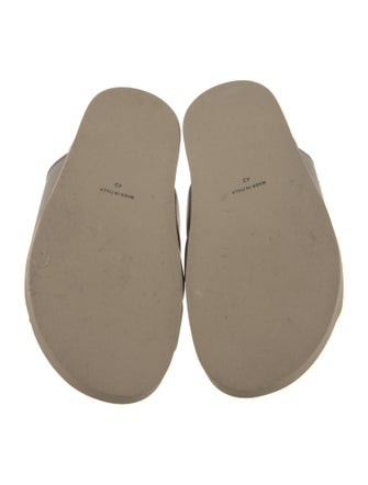 Gia Borghini Leather Slides