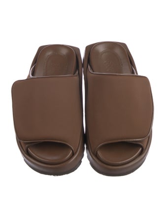 Gia Borghini Leather Slides
