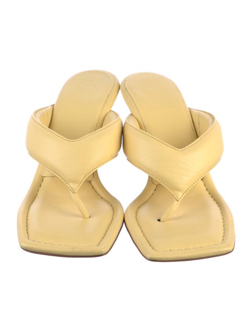 Gia Borghini Leather Slides