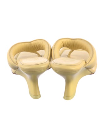 Gia Borghini Leather Slides