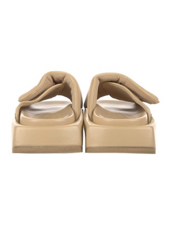 Gia Borghini Leather Slides