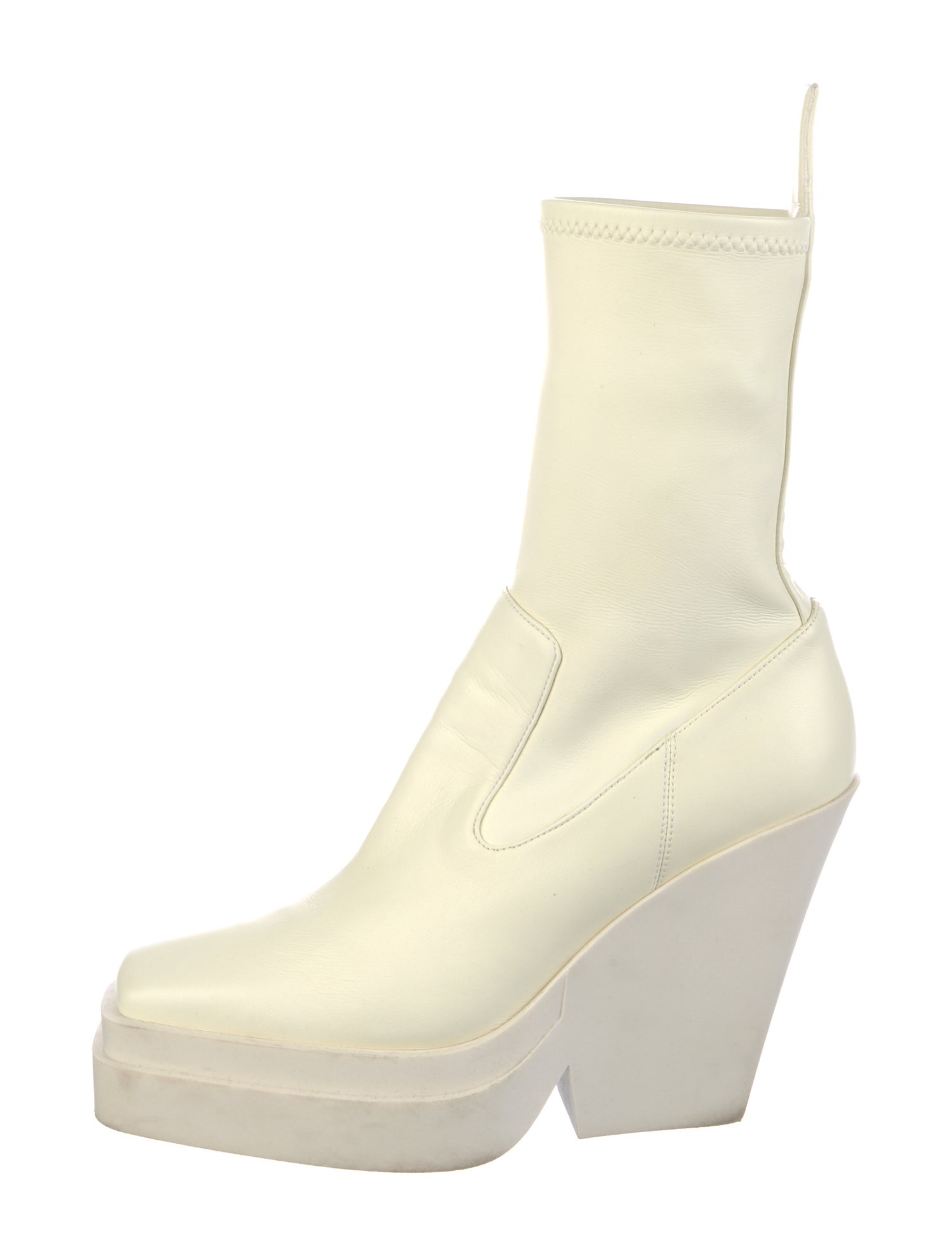 Gia Borghini Leather Sock Boots