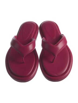 Gia Borghini Leather Slides