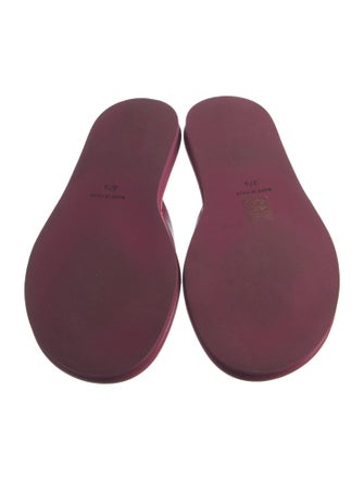 Gia Borghini Leather Slides