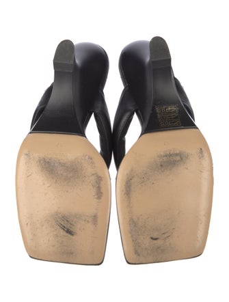 Gia Borghini Leather Flip Flops