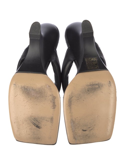 Gia Borghini Leather Flip Flops