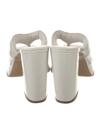 Gia Borghini Patent Leather Slides