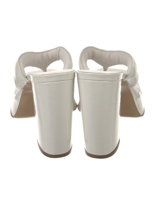 Gia Borghini Patent Leather Slides