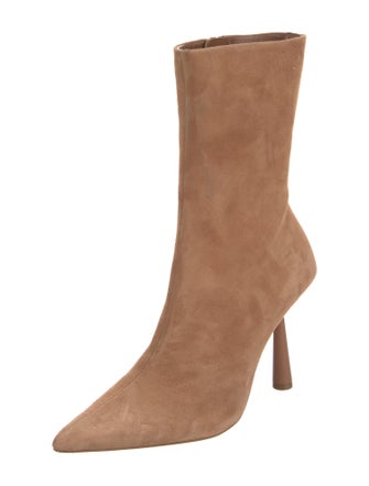 Gia Borghini Suede Sock Boots