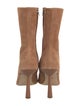 Gia Borghini Suede Sock Boots