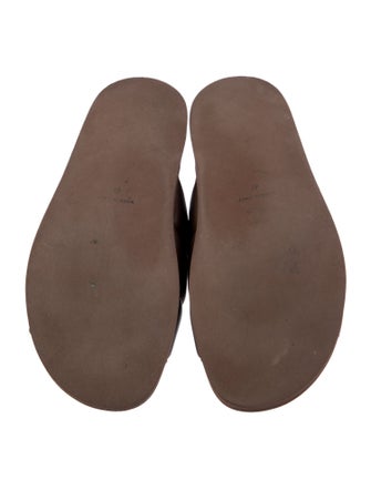 Gia Borghini Leather Slides