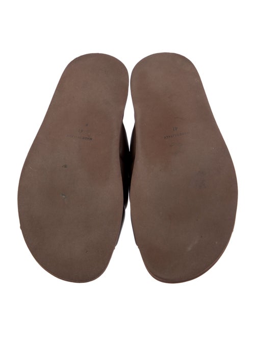 Gia Borghini Leather Slides