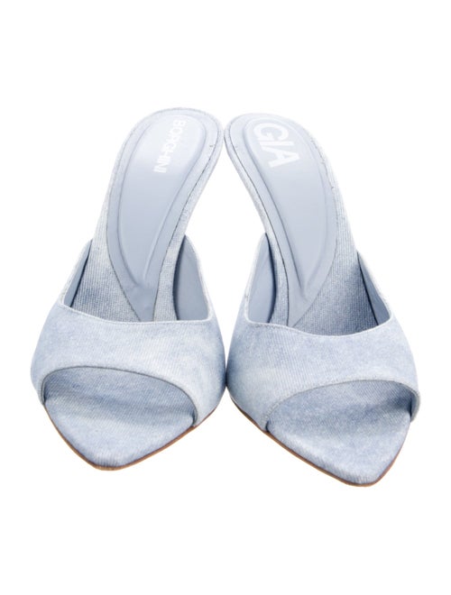 Gia Borghini Denim Slides